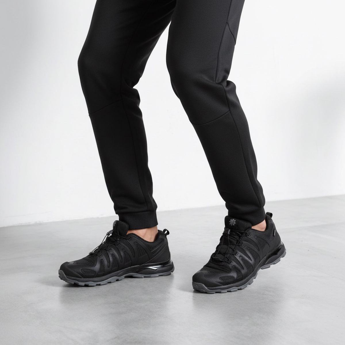 MOUNTAIN GEAR - Elbruslow Zapatilla Outdoor Hombre Negro Mountain Gear