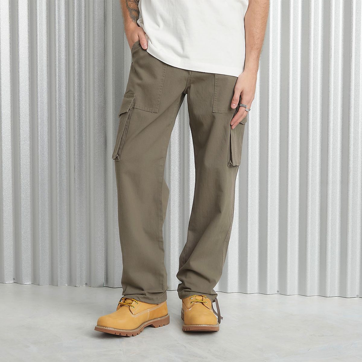 AMERICANINO - Pantalón Fit Regular Hombre Americanino
