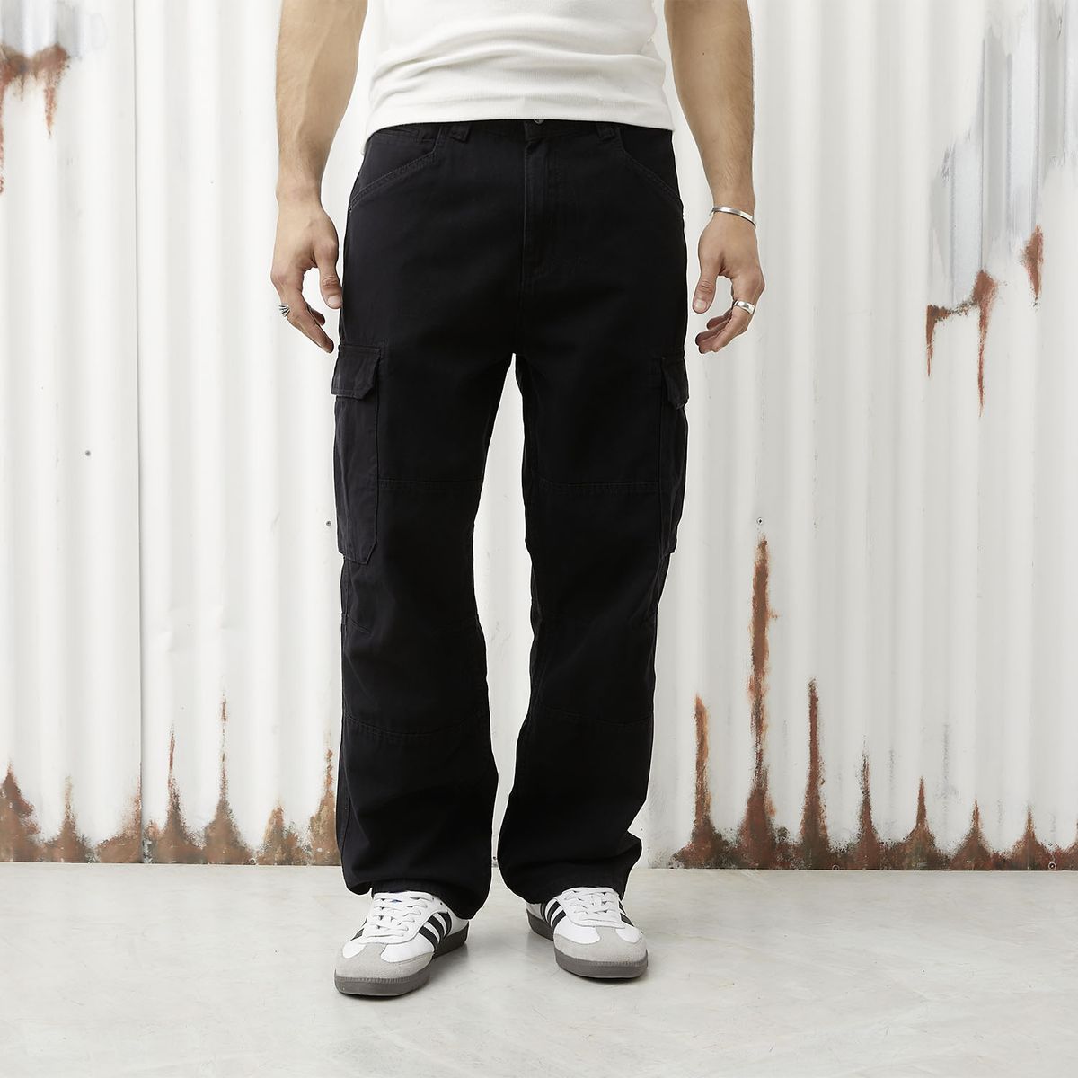 AMERICANINO - Pantalón Fit Baggy Hombre Americanino
