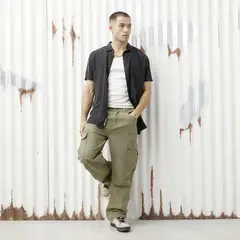 AMERICANINO - Pantalón Fit Baggy Hombre