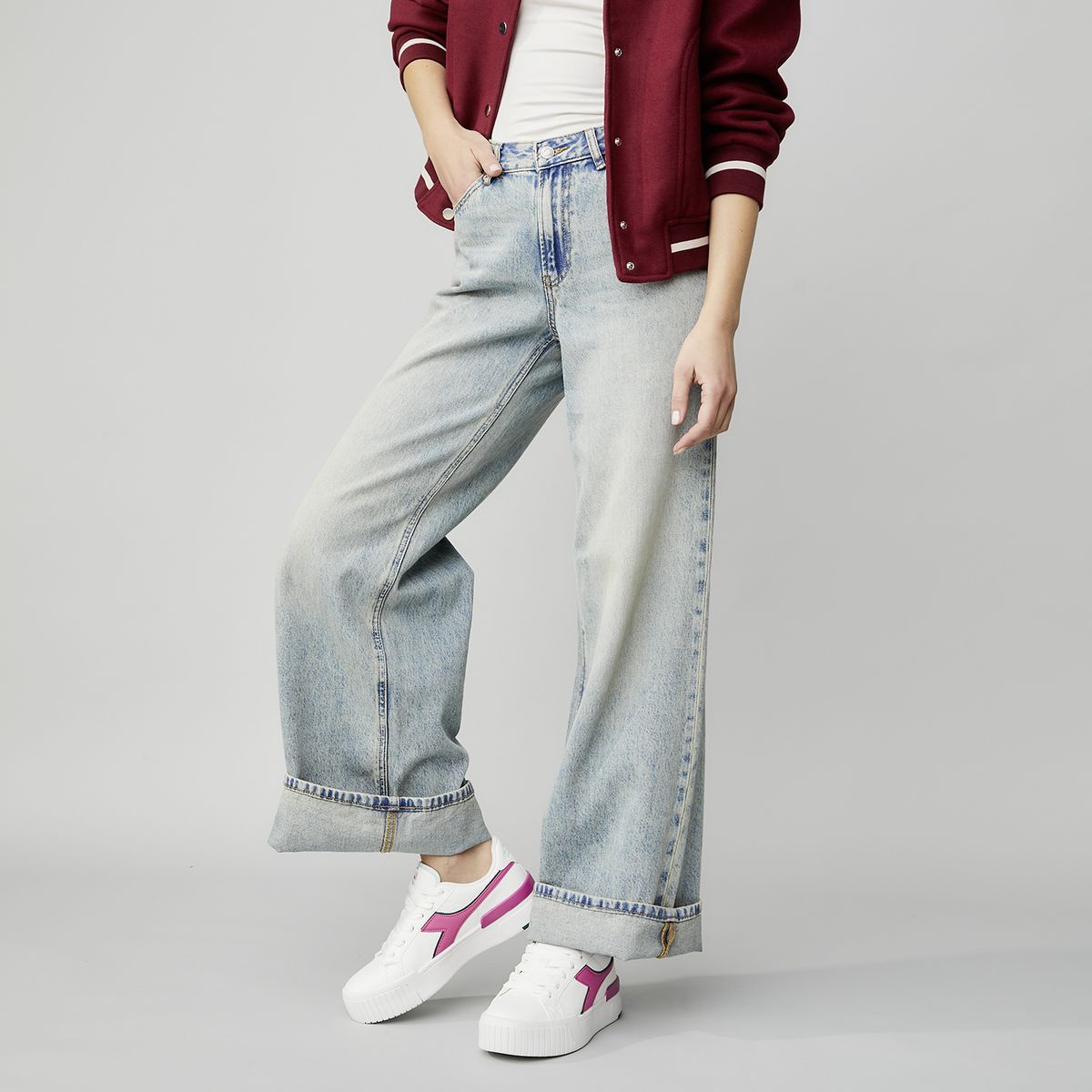 DIADORA - Frego 3 Zapatilla Urbana Mujer Rojo Diadora