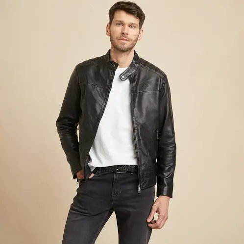 LA MARTINA - Chaqueta Cuero Hombre