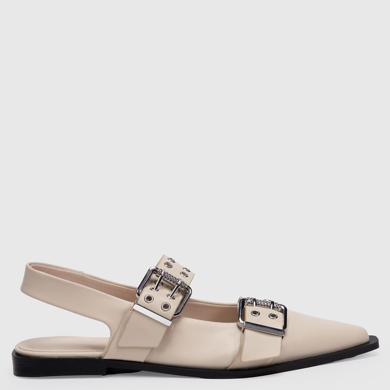 BASEMENT Acybo Zapatos Casuales Mujer Beige