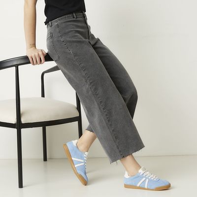 Imagen 2 del producto Zapatilla Urbana Mujer Cuero Azul