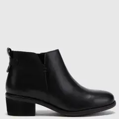 APOLOGY - Totocu Botín Mujer Cuero Negro