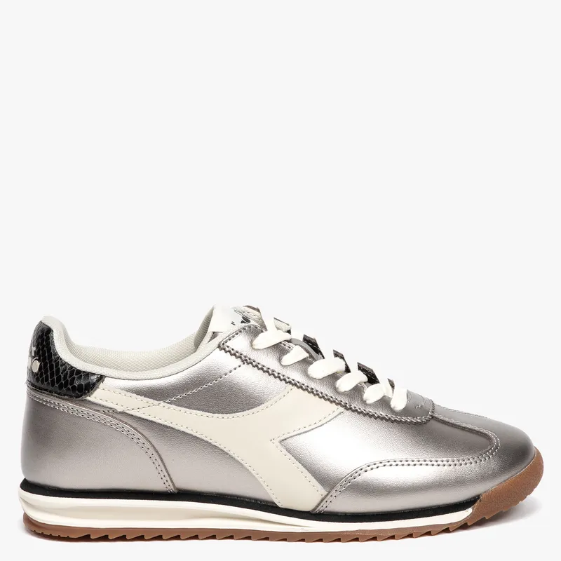 DIADORA - Retras Zapatilla Urbana Mujer Plateado Diadora