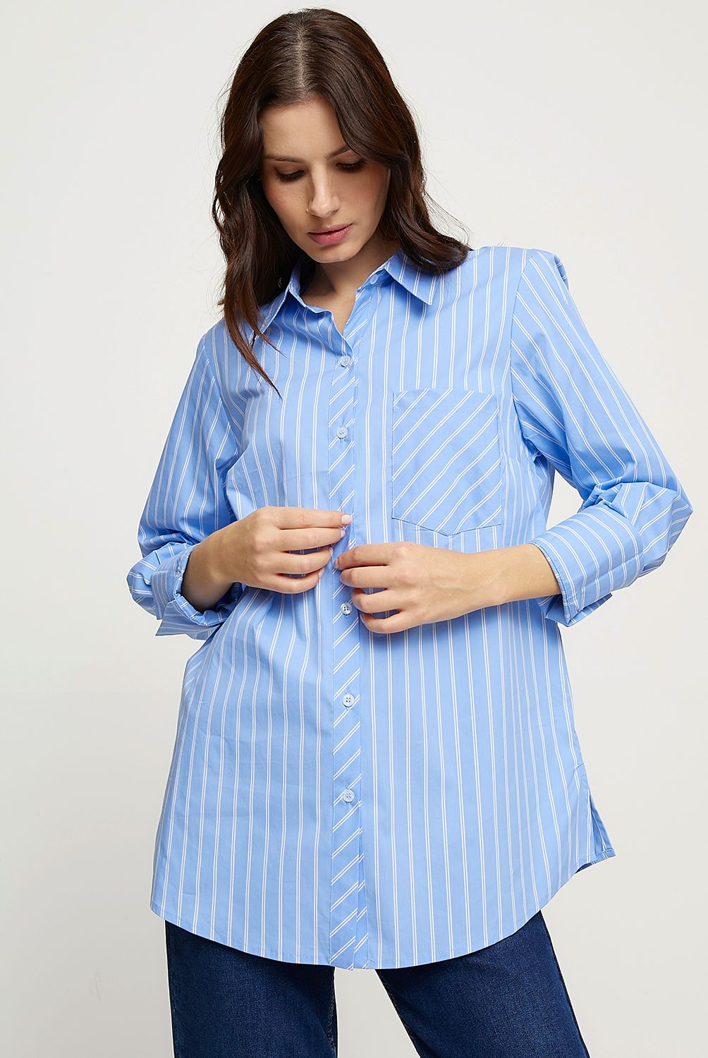 APOLOGY - Blusa Manga Larga Algodón Mujer Apology