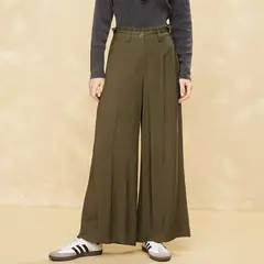 UNIVERSITY CLUB - Pantalón Flare Tiro Alto Mujer
