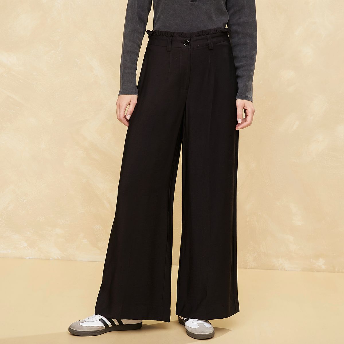 UNIVERSITY CLUB - Pantalón Flare Tiro Alto Mujer University Club