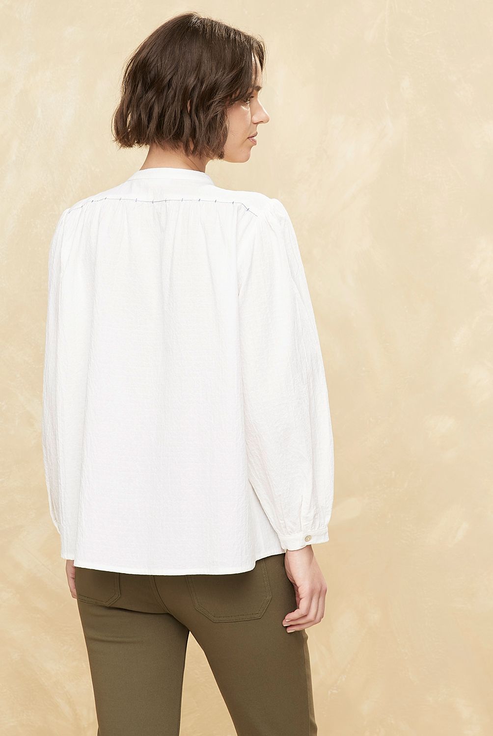 UNIVERSITY CLUB - Blusa Manga Larga Algodón Mujer University Club