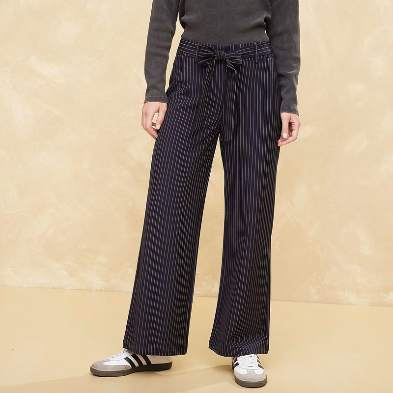 UNIVERSITY CLUB - Pantalón Flare Tiro Alto Mujer University Club