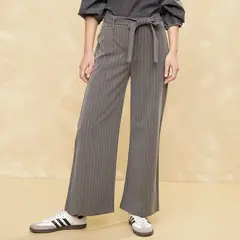 UNIVERSITY CLUB - Pantalón Flare Tiro Alto Mujer