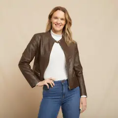 S COCCI - Chaqueta PU Mujer S.Cocci