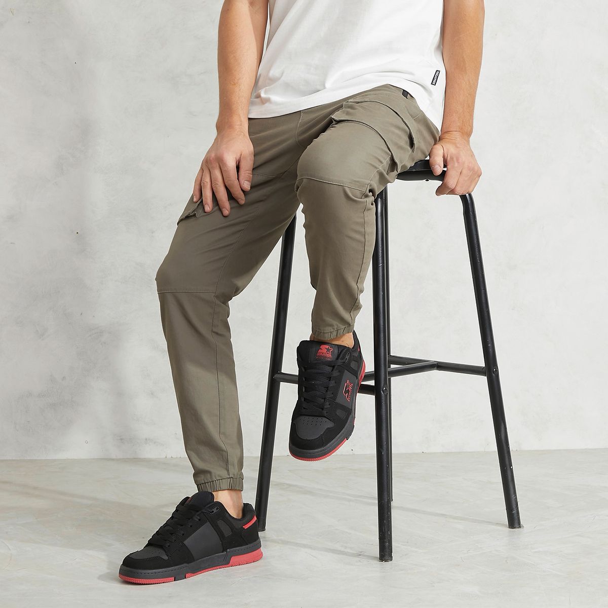 STARTER - Zapatilla Urbana Hombre Negro Starter
