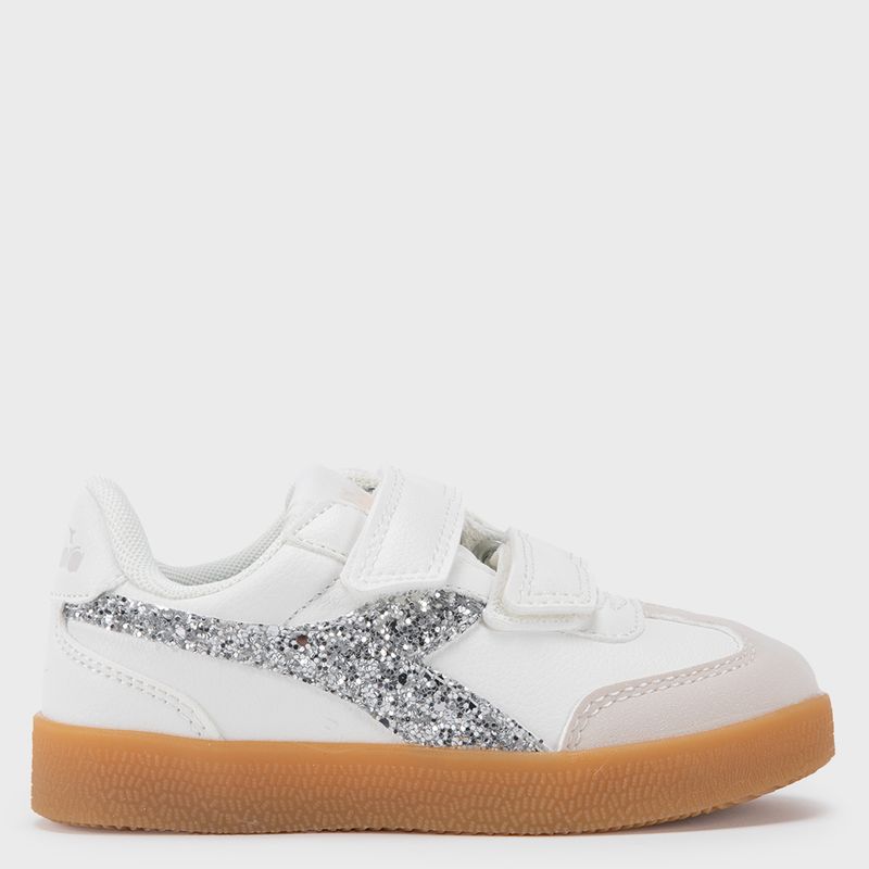 DIADORA - Bamtelon Zapatilla Urbana Niña Blanco (22 a 26) Diadora