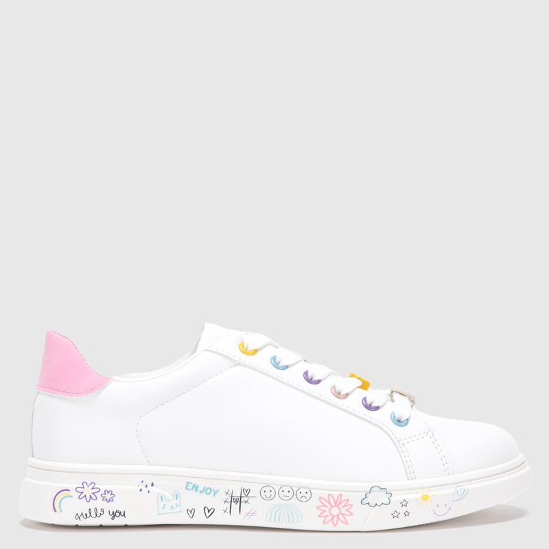 ELEVEN - Zapatilla Urbana Niña Blanco (33 a 38) Eleven