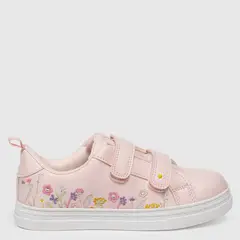 YAMP - Luzgard Zapatilla Urbana Niña Con Luces Rosado (27 A 33)