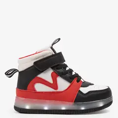 YAMP - Altoluz Zapatilla Urbana Niño Con Luces Rojo (22 A 26)