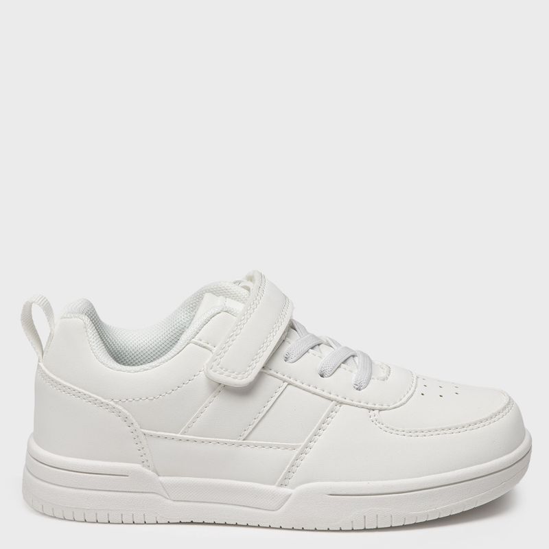 YAMP - Basic Zapatilla Urbana Niño Blanco (27 a 33) Yamp