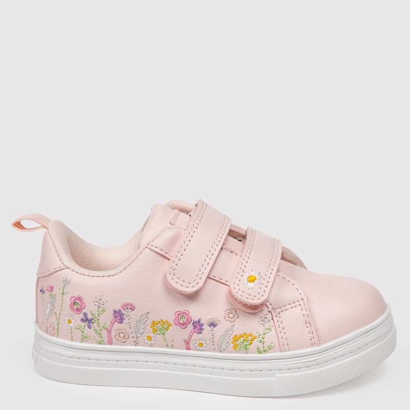 YAMP - Sp Luzgard Zapatilla Urbana Niña Con Luces Rosado (22 A 26) Yamp
