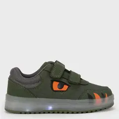 YAMP - Zapatilla Urbana Niño Con Luces Verde (22 A 26)
