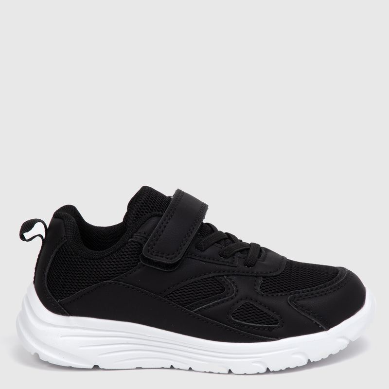 YAMP - Sport Zapatilla Urbana Niño Negro (27 a 33) Yamp