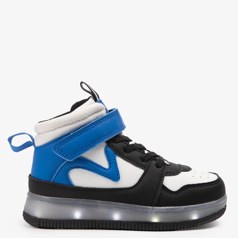 YAMP - Altoluz Zapatilla Urbana Niño Con Luces Azúl (22 A 26) Yamp