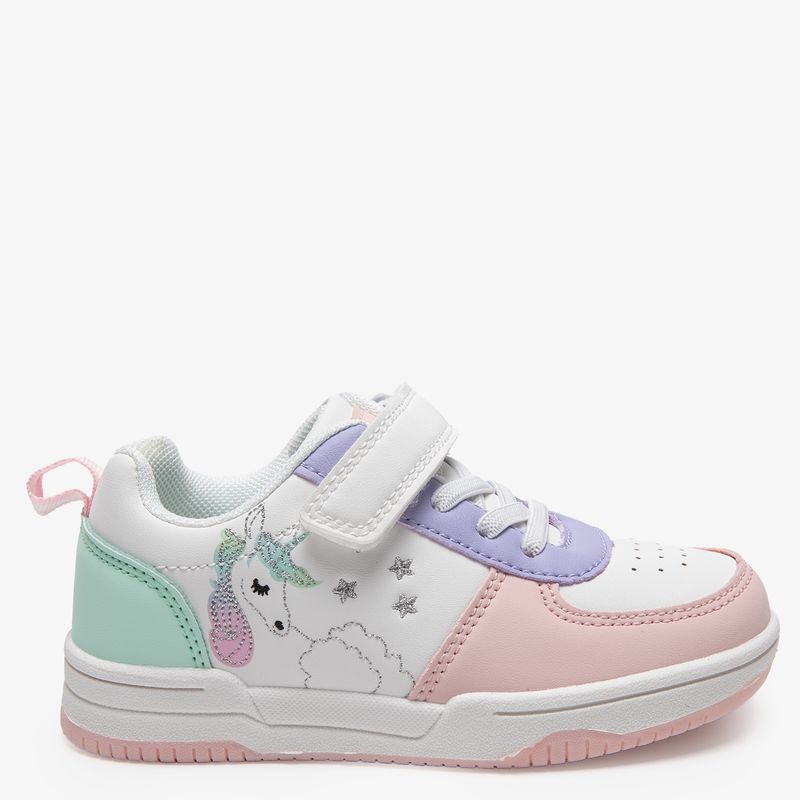YAMP - Basic Zapatilla Urbana Niña Multicolor (22 a 26) Yamp