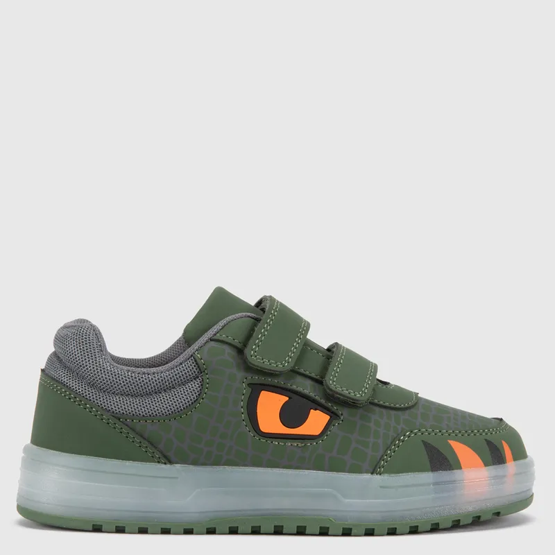 YAMP - Lights Zapatilla Urbana Niño Con Luces Verde (27 a 33) Yamp