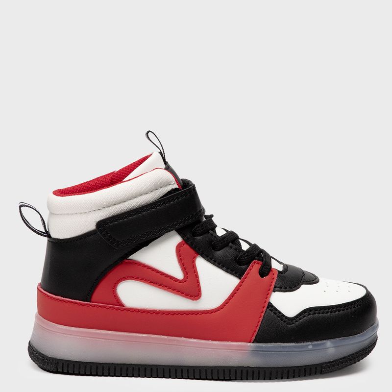 YAMP - Altoluz Zapatilla Urbana Niño Con Luces Rojo (27 a 33) Yamp