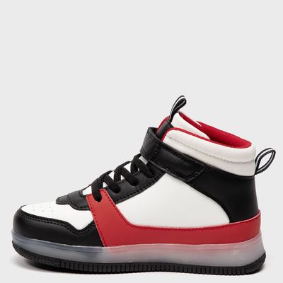 Imagen 2 del producto Zapatilla Urbana Niño Con Luces Rojo (27 A 33)