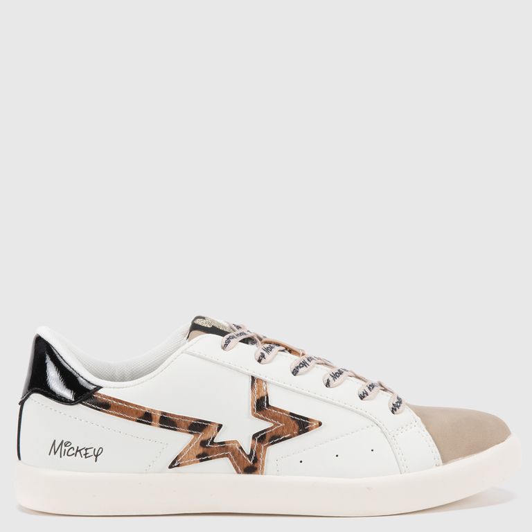 DISNEY Zapatilla Urbana Mujer Blanco