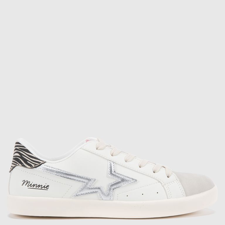 DISNEY Zapatilla Urbana Mujer Blanco