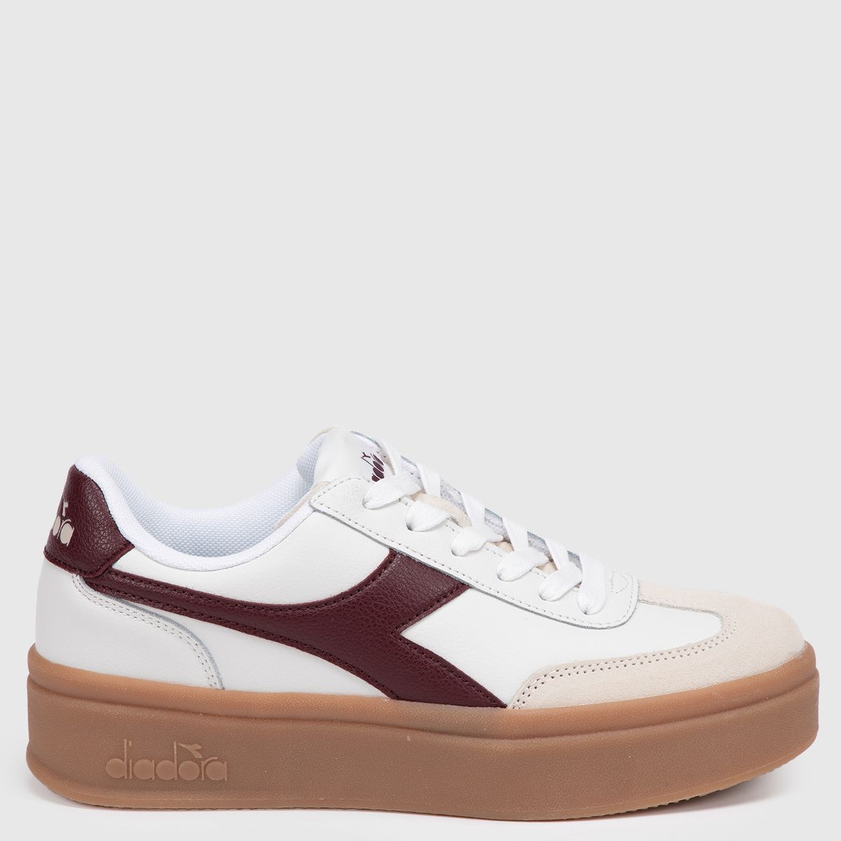 DIADORA - Bamplat Zapatilla Urbana Mujer Blanco Diadora