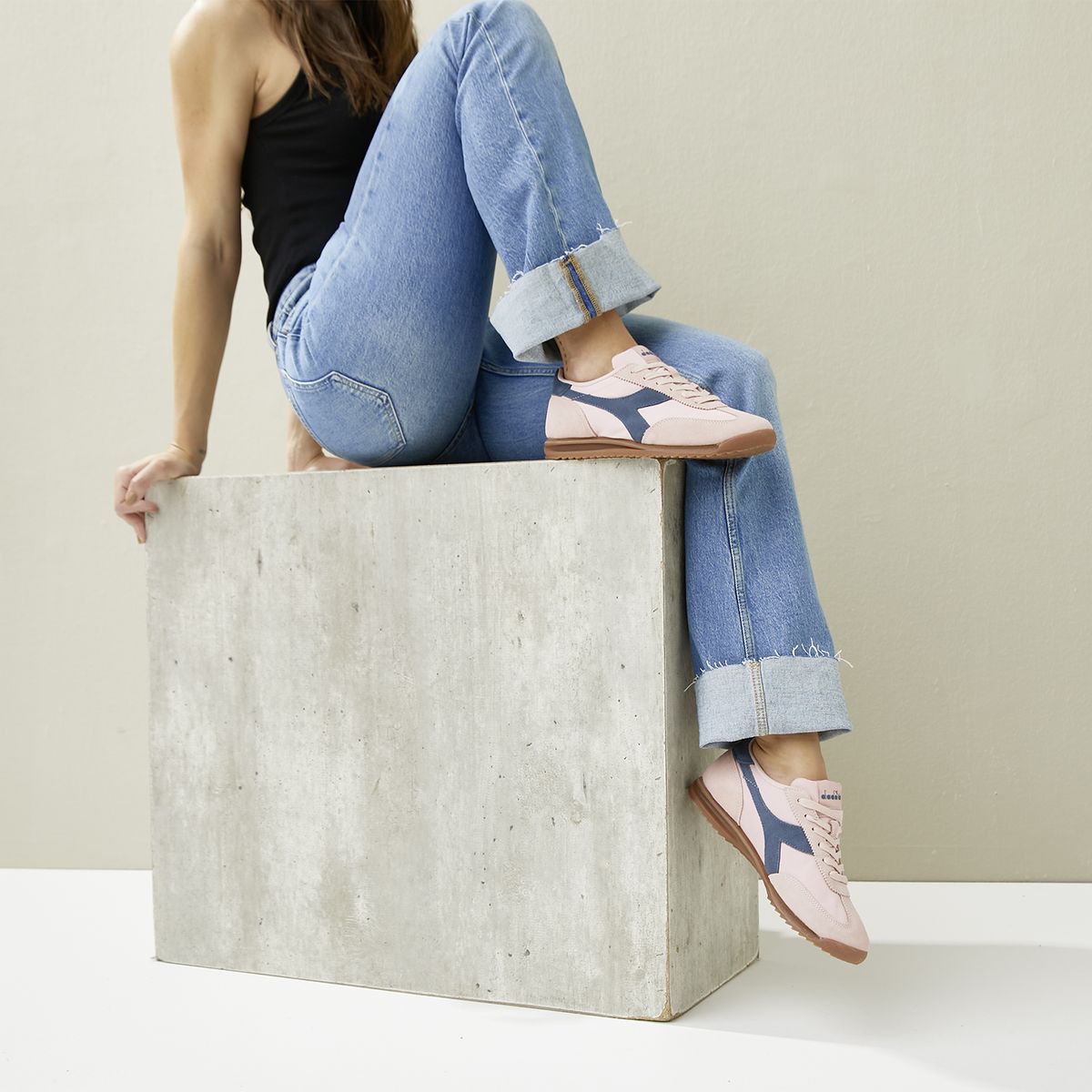 DIADORA - Retras Zapatilla Urbana Mujer Rosado Diadora