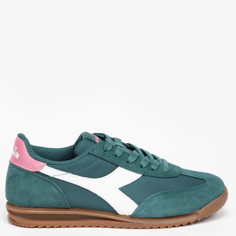 DIADORA - W Retras Zapatilla Urbana Mujer Verde Diadora
