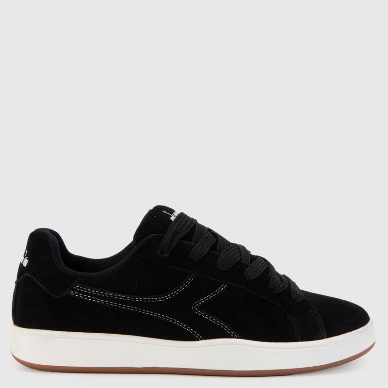 DIADORA - Court Zapatilla Urbana Mujer Negro Diadora