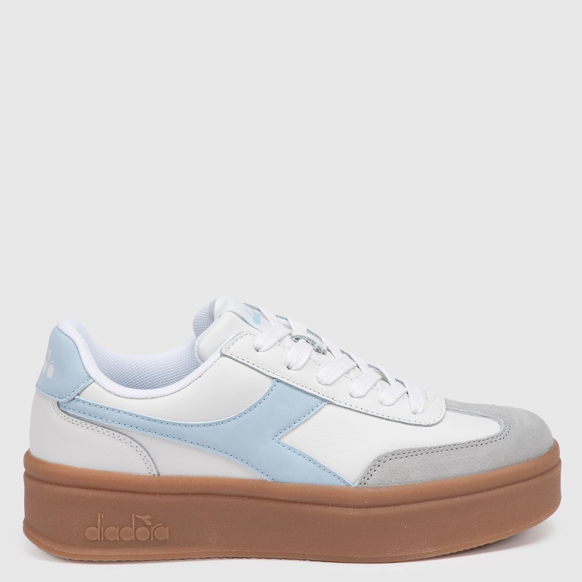 DIADORA - Bamplat Zapatilla Urbana Mujer Blanco Diadora