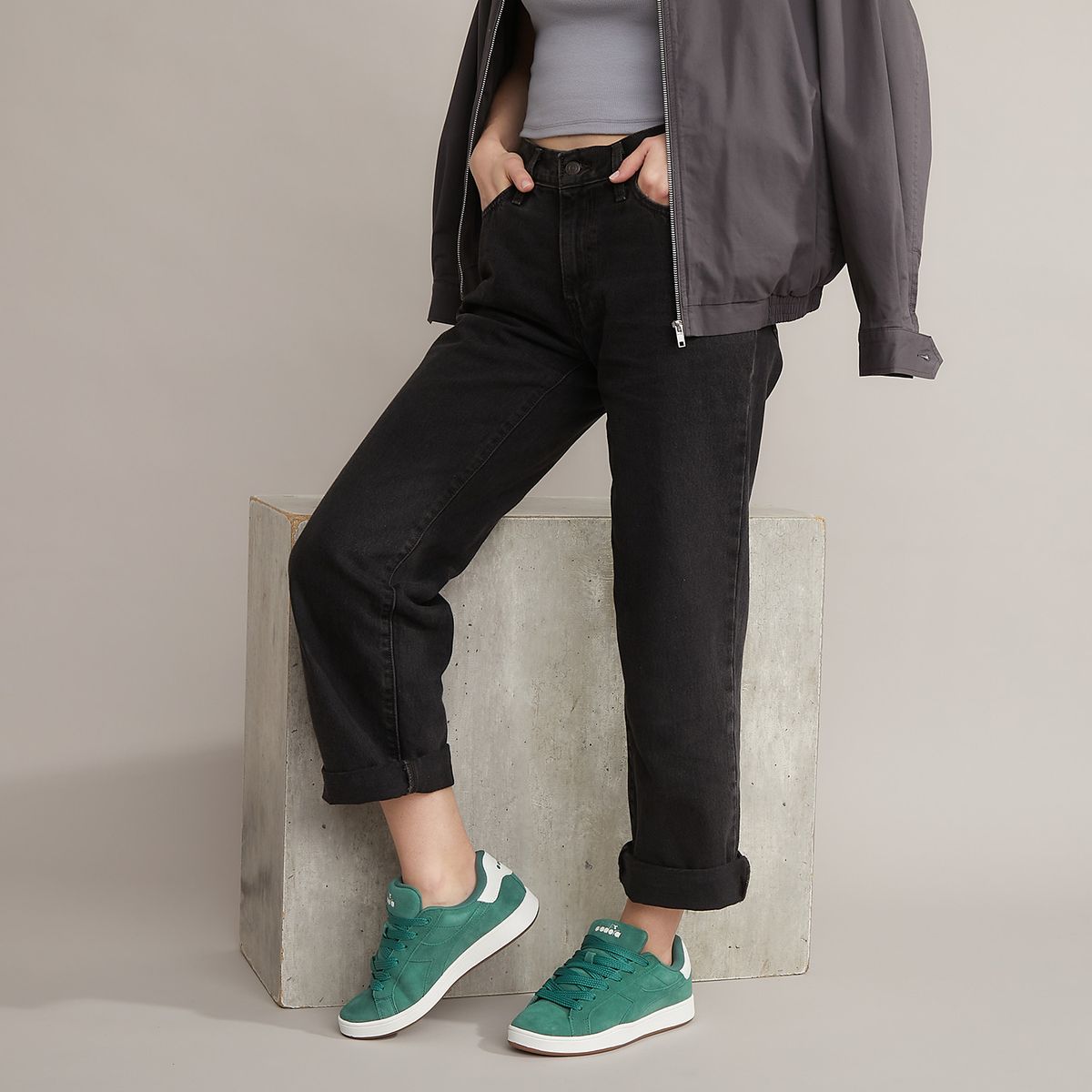 DIADORA - Court Xl Zapatilla Urbana Mujer Verde Diadora