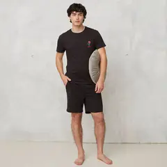 BEARCLIFF - Conjunto Pijama Corto Algodón Hombre