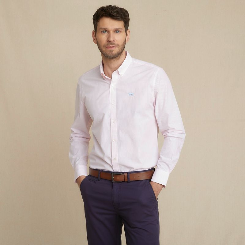 LA MARTINA - Camisa Manga Larga Algodón Hombre La Martina