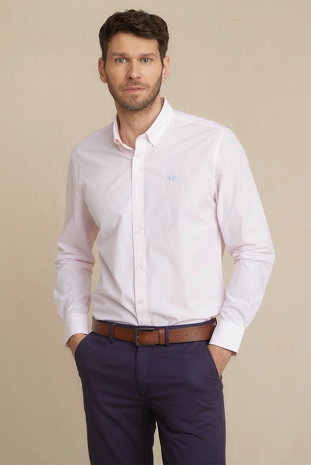 LA MARTINA - Camisa Manga Larga Algodón Hombre La Martina