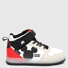 DISNEY - Tall Zapatilla Urbana Niño Con Luces Negro (27 a 33)
