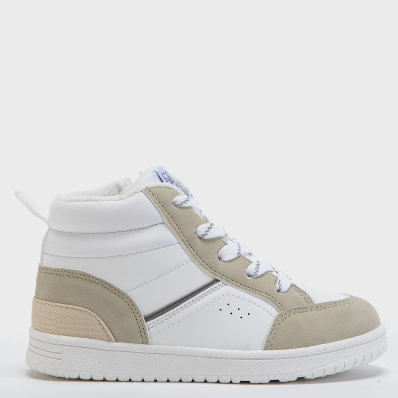 CONIGLIO - Baco Zapatilla Urbana Niño Blanco (27 a 33) Coniglio