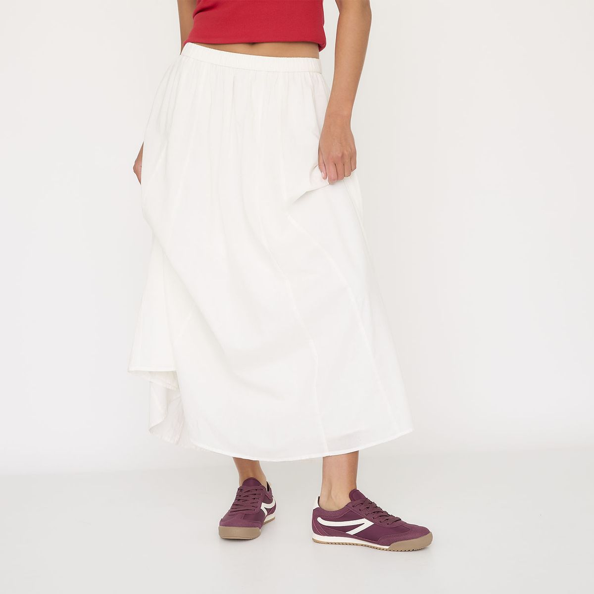 SYBILLA - Zapatilla Urbana Mujer Burdeo Sybilla