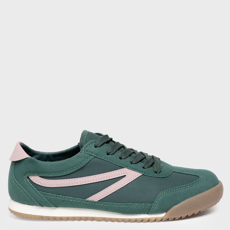 SYBILLA - Ronits Zapatilla Urbana Mujer Verde Sybilla