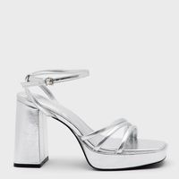 Sandalia Mujer Plata