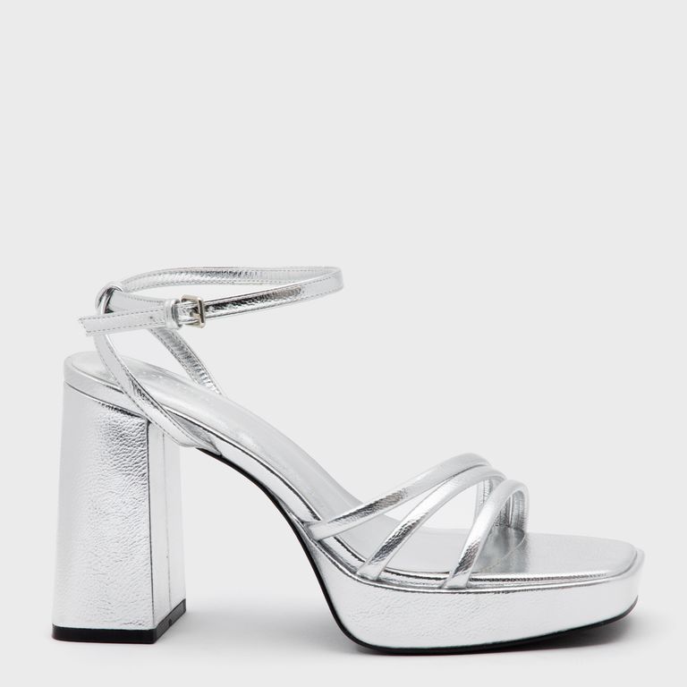 Sandalia Mujer Plata
