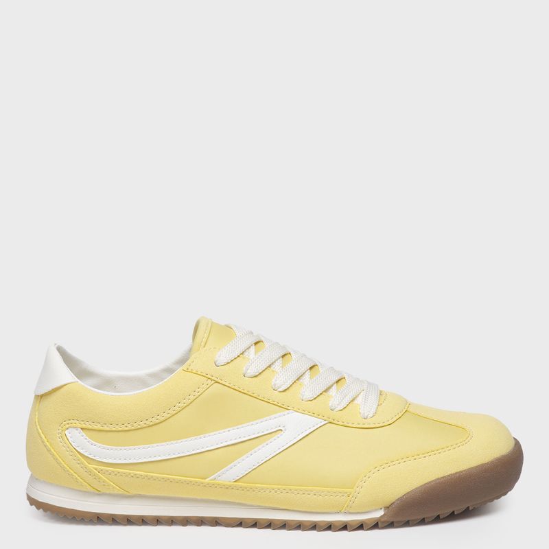 SYBILLA - Ronits Zapatilla Urbana Mujer Amarillo Sybilla