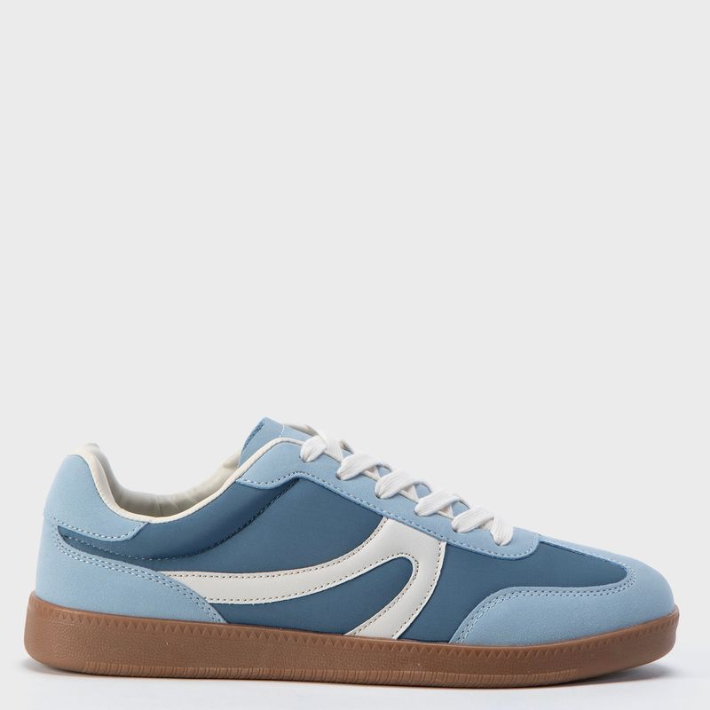 SYBILLA - Asaby Zapatilla Urbana Mujer Urban Azul Sybilla